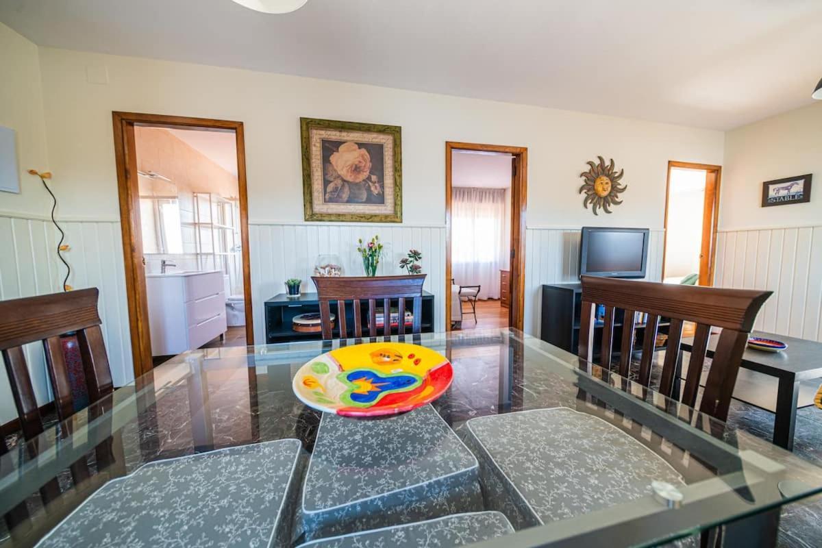 וילאנואבה דה ארוסה Apartamento Centrico Con Vistas Al Mar מראה חיצוני תמונה