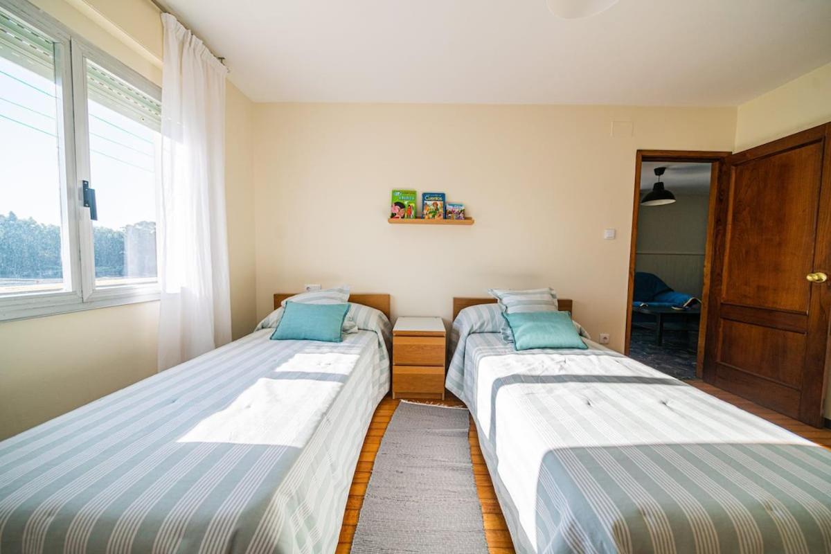וילאנואבה דה ארוסה Apartamento Centrico Con Vistas Al Mar מראה חיצוני תמונה